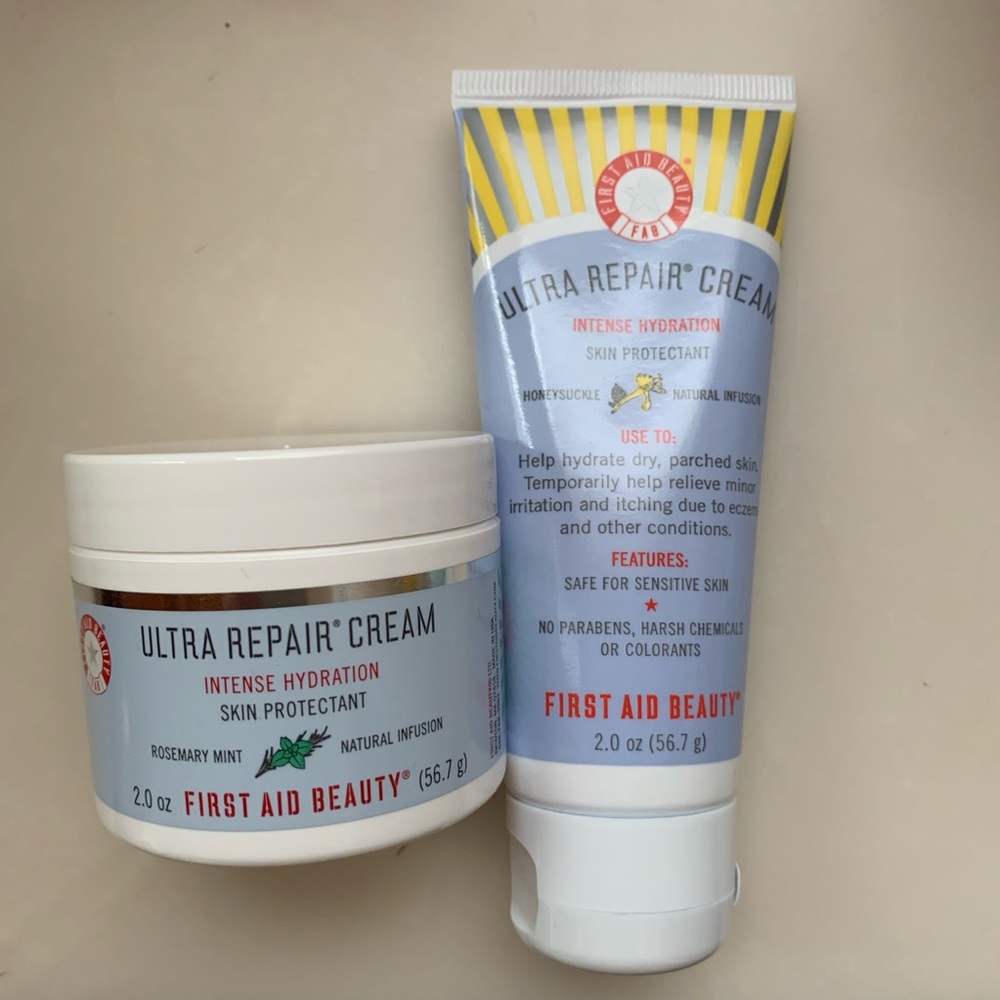 First Aid Beauty Ultra Repair Cream Bundle 2x2oz